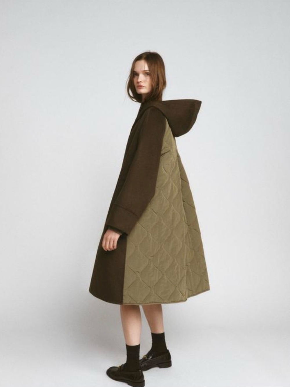 Zara limited edition combination wool
Parka